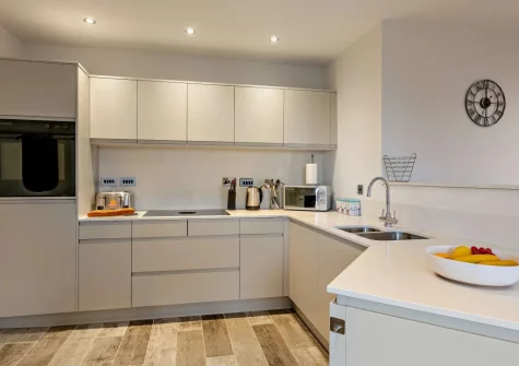 The kitchen at Enderley, Mortehoe