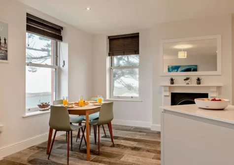 The kitchen & dining area at Enderley, Mortehoe