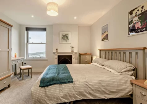 Bedroom #1 at Enderley, Mortehoe