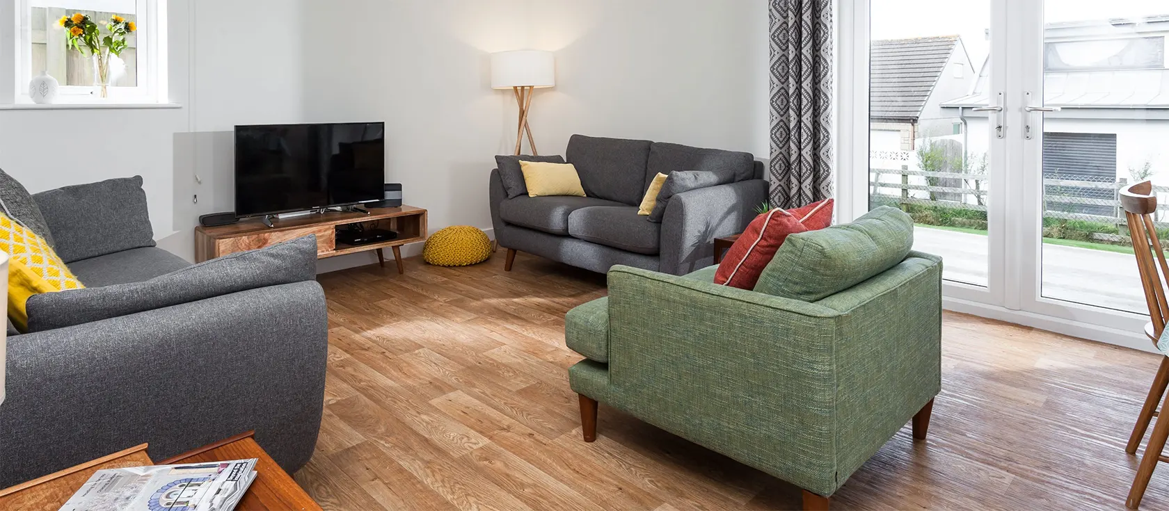 Endymion, Porthtowan is a modern detached house with four spacious bedrooms and a lovely enclosed garden. It's an ideal house for extended families or large groups of friends who want to explore the local beaches and beautiful surrounding area.