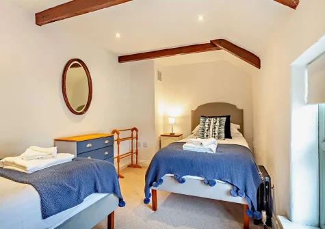 Bedroom #2 at Eretiz Barn, Ruthvoes