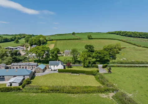Estrayer Park Farmhouse is set in acres of farmland deep in the Devon countryside