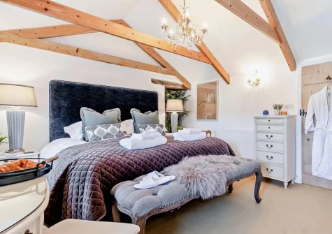 Bedroom #1 at Estuary Cottage, Hayle