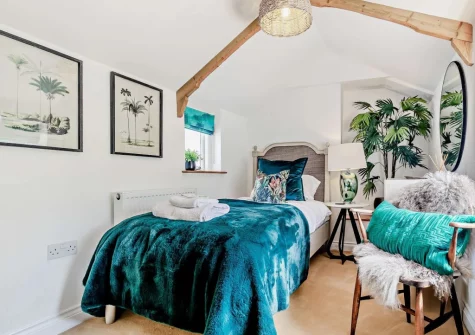 Bedroom #2 at Estuary Cottage, Hayle