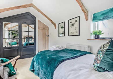 Bedroom #2 at Estuary Cottage, Hayle