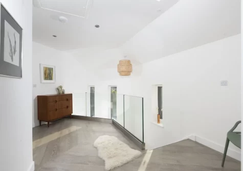 The first floor landing at Estuary Watch, Lelant