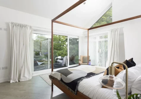 Bedroom #1 at Estuary Watch, Lelant