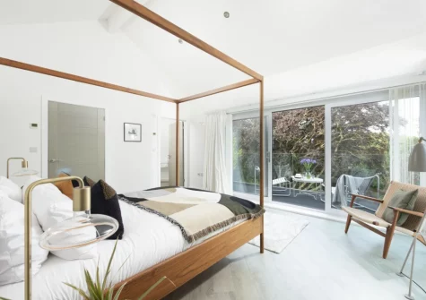 Bedroom #1 at Estuary Watch, Lelant