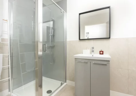 Bedroom #3 en-suite shower room at Estuary Watch, Lelant
