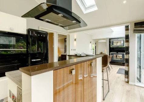 The kitchen at Exmoor View at Kentisbury Grange, Kentisbury