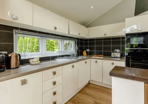 The kitchen at Exmoor View at Kentisbury Grange, Kentisbury