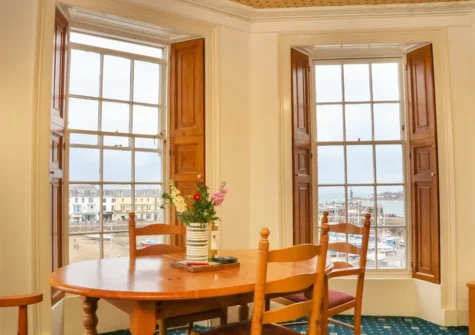The dining area at Exmouth, The Admiral's House, Ilfracombe