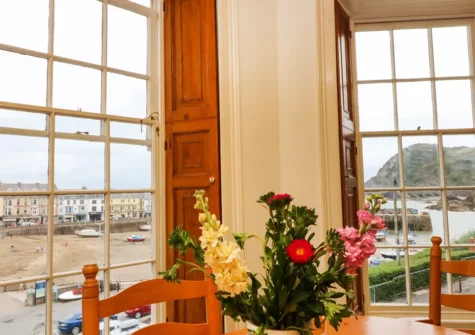 Enjoy the most incredible views of the harbour from Exmouth, The Admiral's House, Ilfracombe