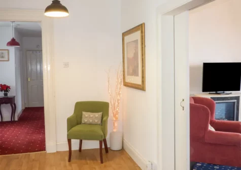 The hallway at Exmouth, The Admiral's House, Ilfracombe