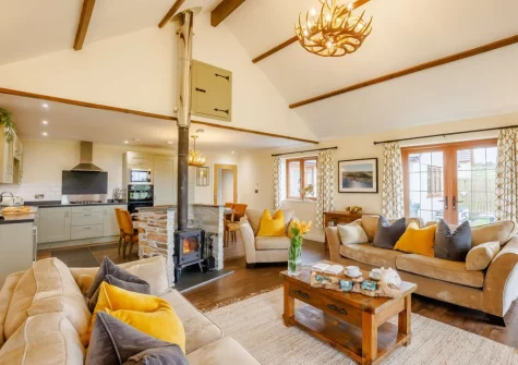 The living area at Fabulous Cottage, Westward Ho!