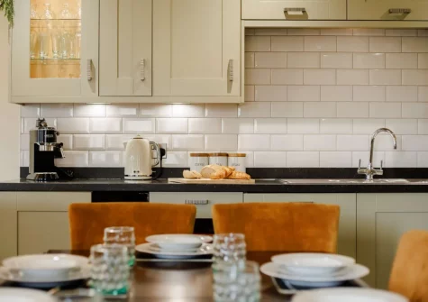 The kitchen at Fabulous Cottage, Westward Ho!
