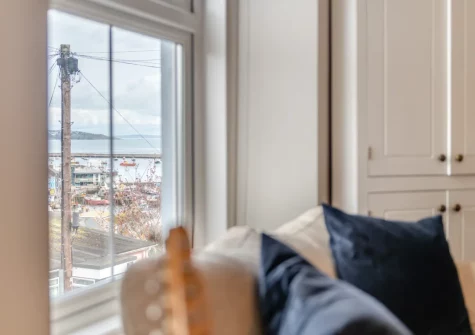 The view from the living area at Failte View, Brixham