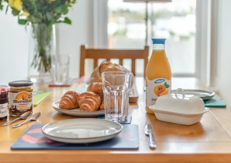 The dining area at Failte View, Brixham