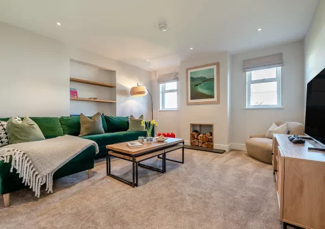 The snug at Fair Skies, St Merryn