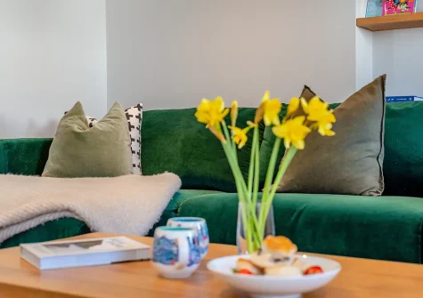 The snug at Fair Skies, St Merryn