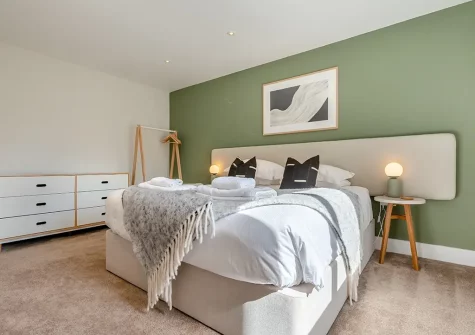 Bedroom #3 at Fair Skies, St Merryn