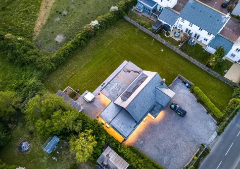 Children and dogs will love the large enclosed garden when you stay at Fair Skies, St Merryn