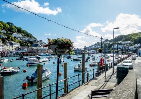 With its working fishing port, Looe really is great location for a Cornish coastal retreat