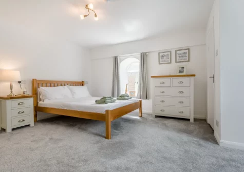 Bedroom #1 at Fairbank House, Looe