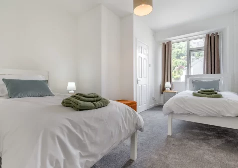 Bedroom #4 at Fairbank House, Looe