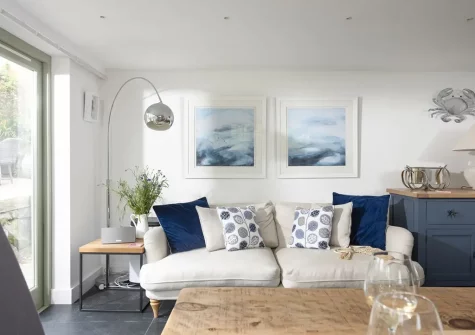 The dining area at Fairings, St Ives
