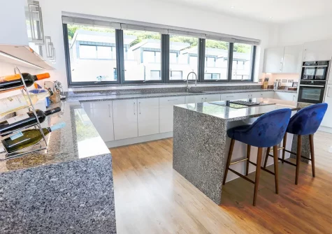 The kitchen at Fairview, Westward Ho!