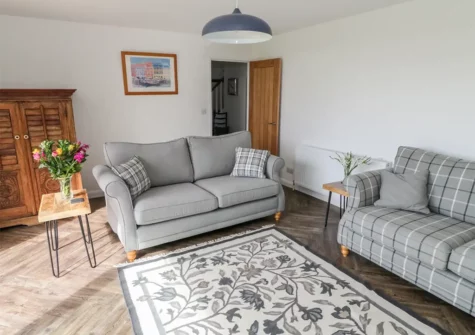 The living room at Fairways, Bush