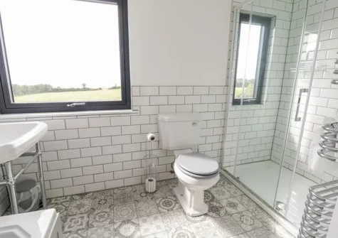 The ground floor bathroom at Fairways, Bush