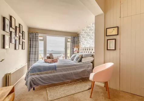 Bedroom #1 at Fairwinds, Cawsand