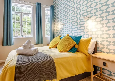 Bedroom #2 at Fairwinds, Cawsand