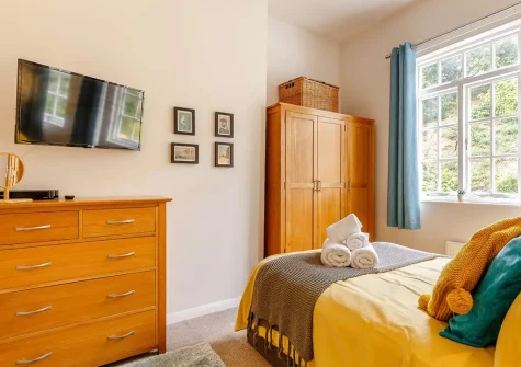 Bedroom #2 at Fairwinds, Cawsand