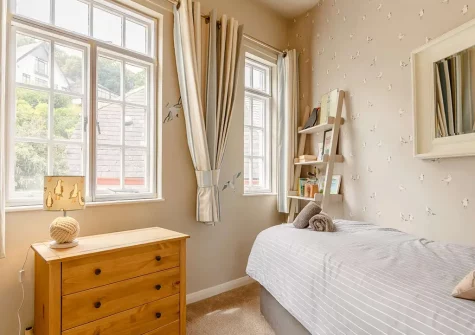 Bedroom #3 at Fairwinds, Cawsand