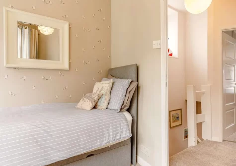 Bedroom #3 at Fairwinds, Cawsand