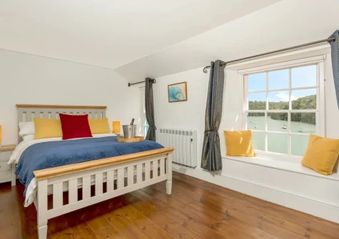 Bedroom #1 at Fal River Cottage, Malpas