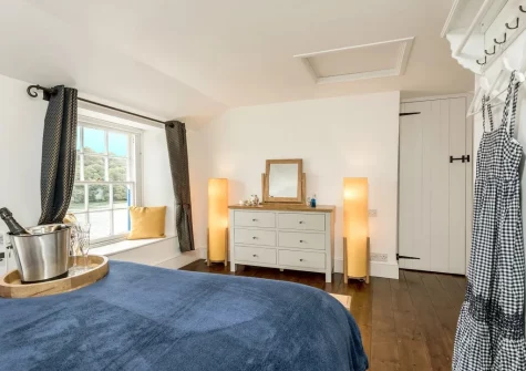 Bedroom #1 at Fal River Cottage, Malpas