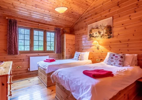 Bedroom #3 at Falcon Lodge 12, Clovelly Lakes, Higher Clovelly