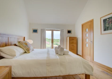 Bedroom #1 at Farmlands, Porthcothan