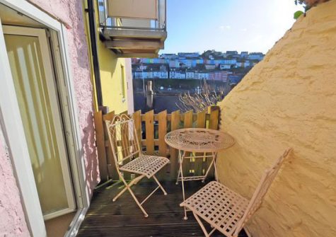 The patio @ Farthing Cottage, Brixham