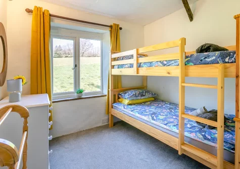 Bedroom #2 at Farthings Cottage, Trefanny Hill