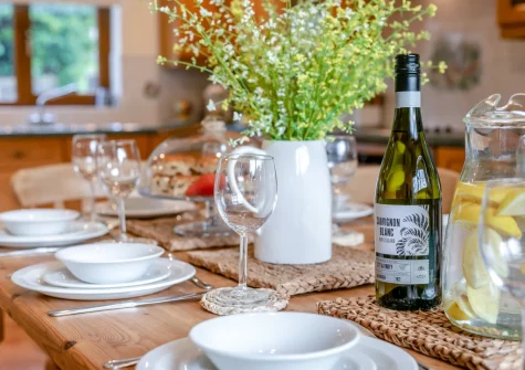 The dining area at Fern Gully, Chilla