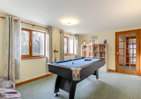 The games room at Fern Gully, Chilla