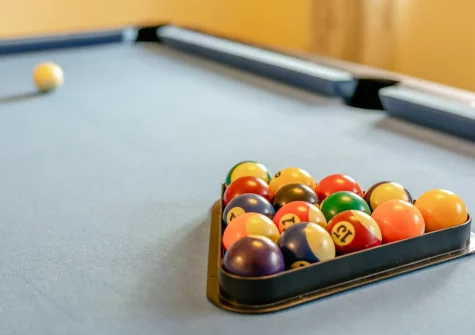 The games room at Fern Gully, Chilla