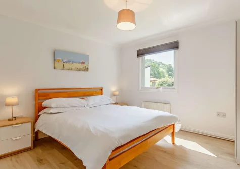 Bedroom #1 at Fern Pippin 4, Notter Mill Country Park, Notter