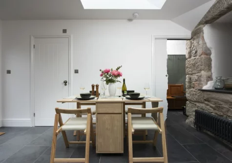 The dining area at Fernbank, Lelant