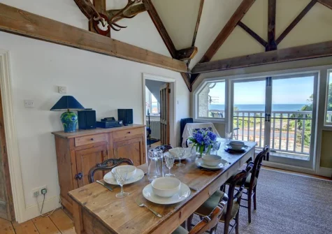 The dining area at Ferndale House, Lynmouth